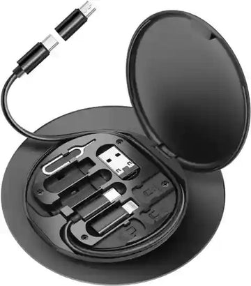 4-in-1 Multi Charging Cable Set with Storage Case